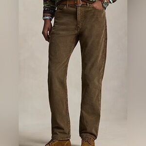 Polo Ralph Lauren Straight Fit Corduroy Pant | COLOR: Brown Soft Fade | 34x30